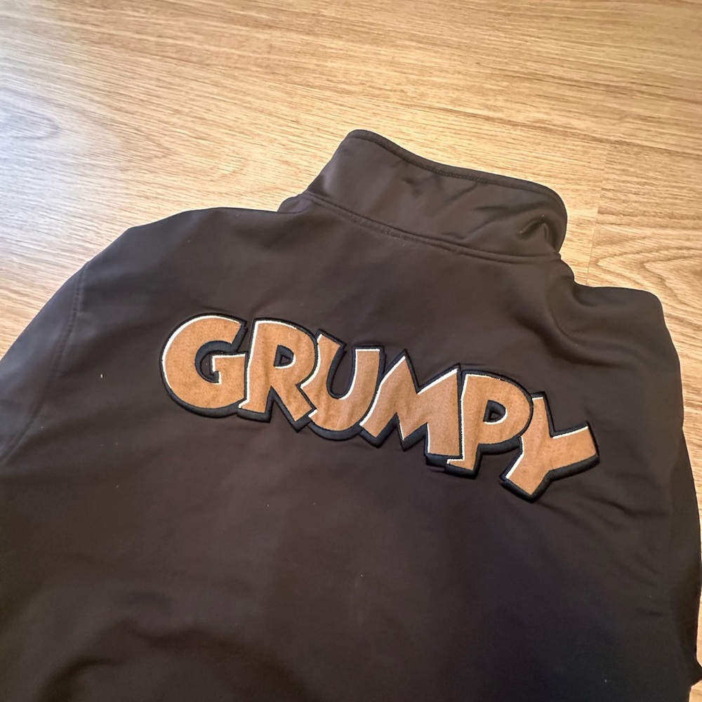 Authentic Disney Store seven dwarves Grumpy jacket